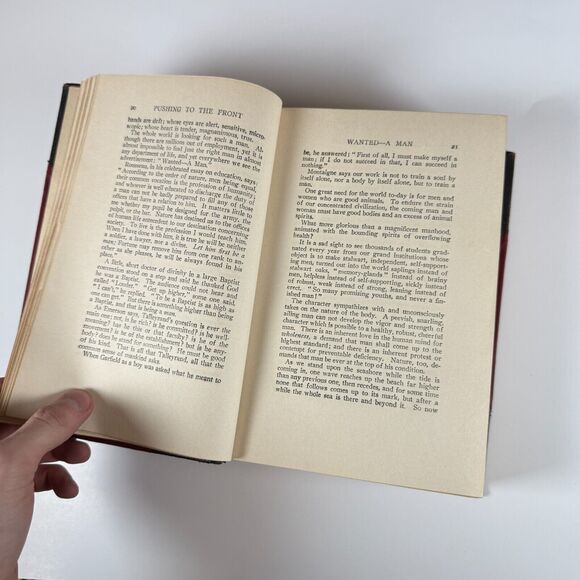 PUSHING TO THE FRONT by Orison Swett Marden 1911 Antique Book - Picture 9 of 15